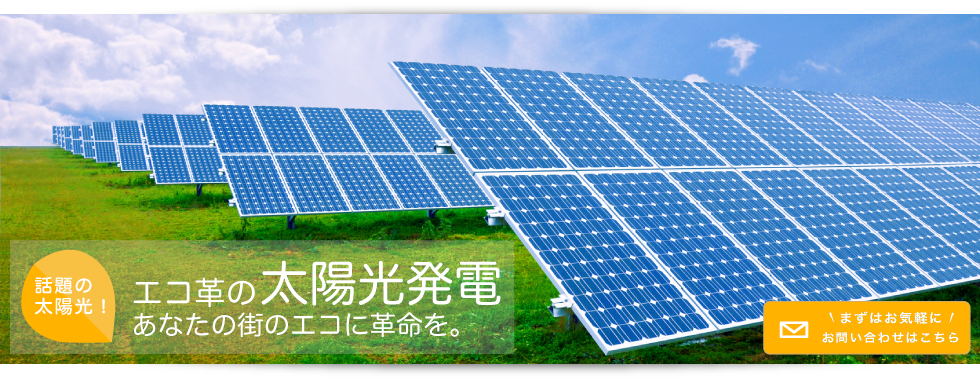 栃木県佐野市の太陽光発電エコ革